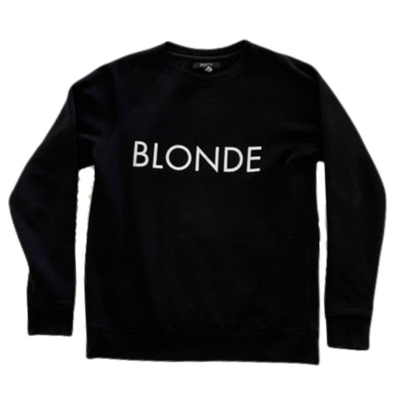 Brunette The Label Tops - Brunette the Label Blonde Sweatshirt
